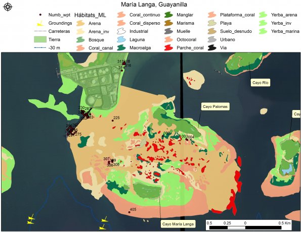 Benthic map