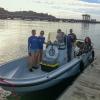 University of Puerto Rico undergraduated students ready to monitor seagrasses